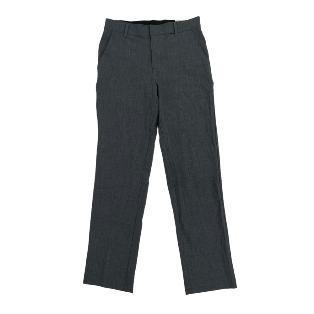 NWT Van Heusen's Heather Gray Houndstooth Straight Leg Dress Pants Size 12 Boy’s